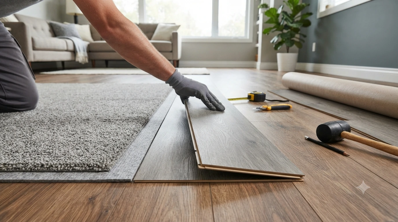 flooring over laminate